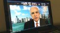 El alcalde de Miami-Dade, Carlos Giménez, habla a la prensa durante una conferencia telemática. El alcalde de Miami-Dade, Carlos Giménez, habla a la prensa durante una conferencia telemática.