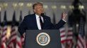 El presidente Donald Trump habla desde el Jardín Sur de la Casa Blanca el cuarto día de la Convención Nacional Republicana, el jueves 27 de agosto de 2020 en Washington. El presidente Donald Trump habla desde el Jardín Sur de la Casa Blanca el cuarto día de la Convención Nacional Republicana, el jueves 27 de agosto de 2020 en Washington.