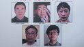Un cartel con las fotografías y nombres de cinco hombres chinos buscados por el FBI, mostrado durante una conferencia de prensa del subsecretario de Justicia de Estados Unidos Jeffery Rosen el miércoles 16 de septiembre. Un cartel con las fotografías y nombres de cinco hombres chinos buscados por el FBI, mostrado durante una conferencia de prensa del subsecretario de Justicia de Estados Unidos Jeffery Rosen el miércoles 16 de septiembre.