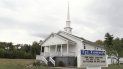 La iglesia Tri Town en el pueblo de Millinocket, en Maine. La iglesia Tri Town en el pueblo de Millinocket, en Maine.