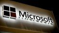 Logo del gigante tecnológico Microsoft. Logo del gigante tecnológico Microsoft.
