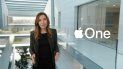 Una ejecutiva de Apple presenta el Apple One durante una reciente presentación de la compañía en Cupertino, California. Una ejecutiva de Apple presenta el Apple One durante una reciente presentación de la compañía en Cupertino, California.