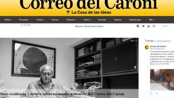 El portal Correo del Caroní denunció detención arbitraria de su director David Natera Febres.