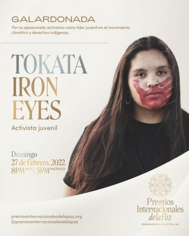 Anuncian Premio Internacional de la Paz para Tokata Iron