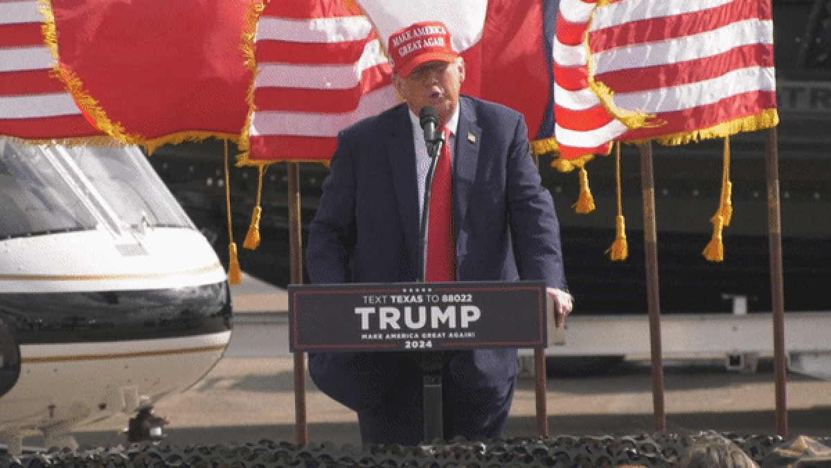 El expresidente Donald Trump.&nbsp;