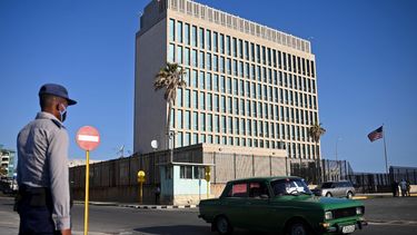 Embajada de EEUU en La Habana, Cuba.