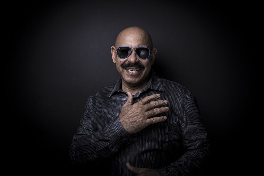 El músico venezolano Oscar D´ León. 