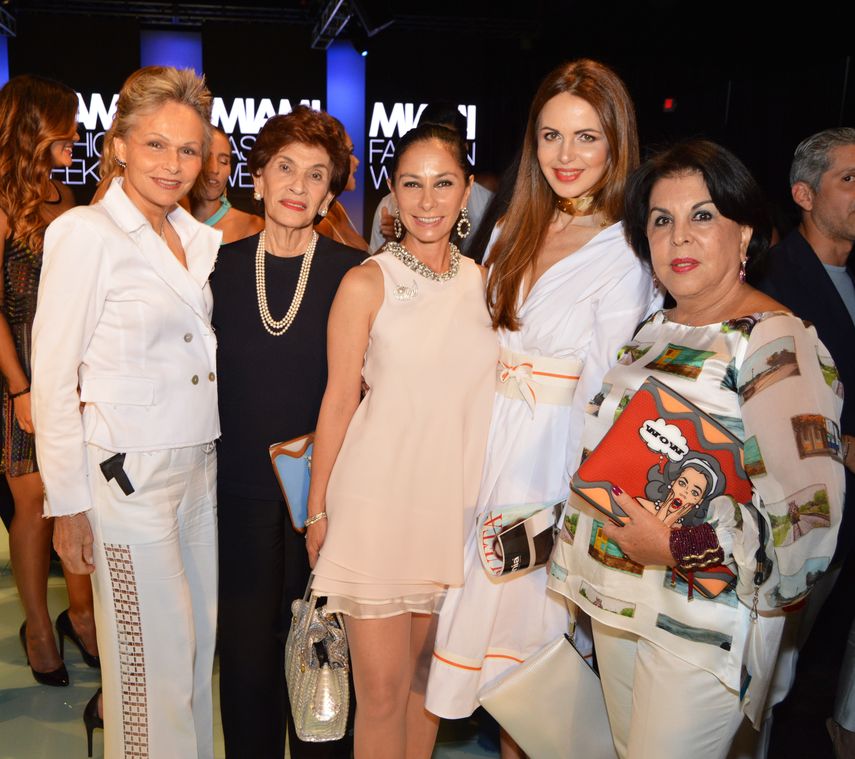 Irene Zingg, Edna Márquez, Carolina Lanao, Athina Marturet &nbsp;y Aura Marina Hernández