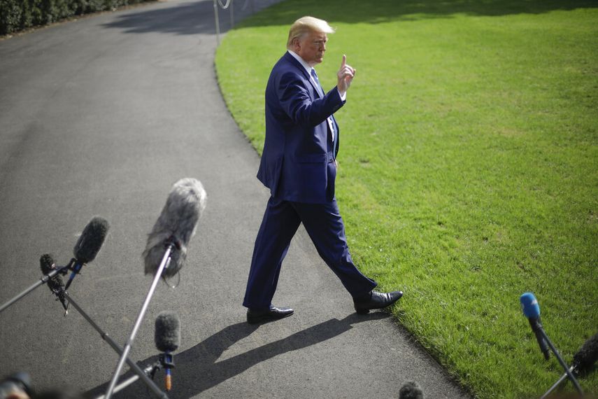 El presidente de EEUU, Donald Trump.