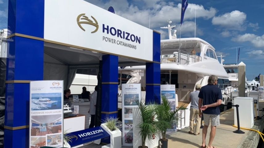 Horizon Yachts comenzó en 1987 y creció a pasos agigantados en los últimos 20 años, hasta el punto de que su fábrica en Kaohsiung ahora abarca 463.000 pies cuadrados y emplea a más de 300 personas.
