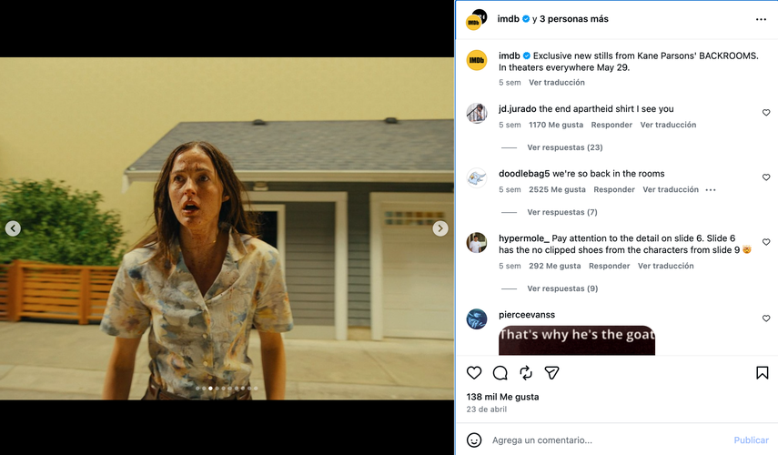 Backrooms: sin salida (2026)