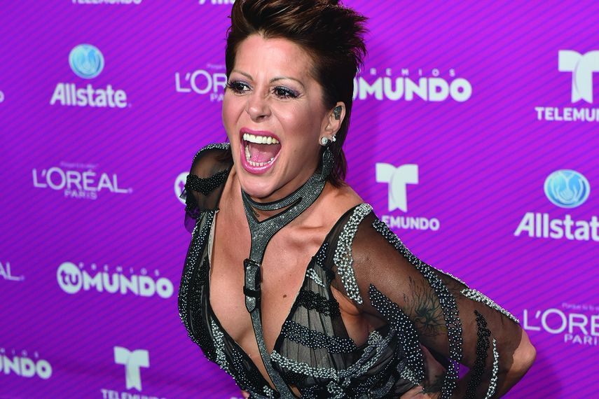 La cantante Alejandra Guzmán.&nbsp;