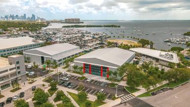 Fachada de la feria de arte Pinta Miami.&nbsp;