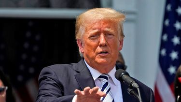 El presidente 45 de Estados Unidos Donald J. Trump.