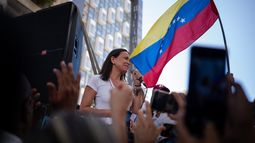 María Corina Machado, candidata de la oposición, a la elecciones presidenciales de Venezuela