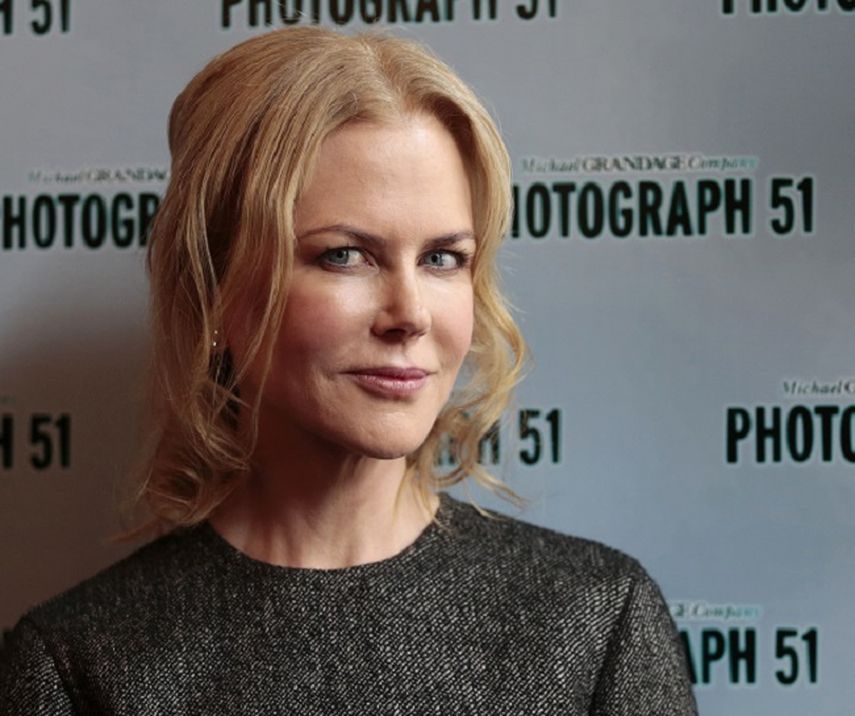 La actriz australiana Nicole Kidman posa para las cámaras. (REUTERS). 