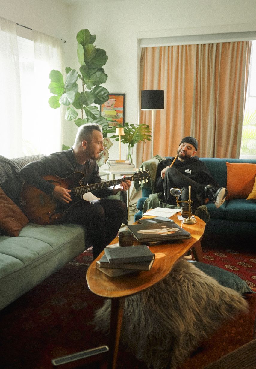 Obie Bermúdez y Nacho.&nbsp;