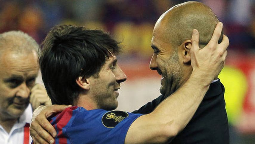 Messi reconoció el valor de Guardiola en su desarrollo como jugador. (ARCHIVO)