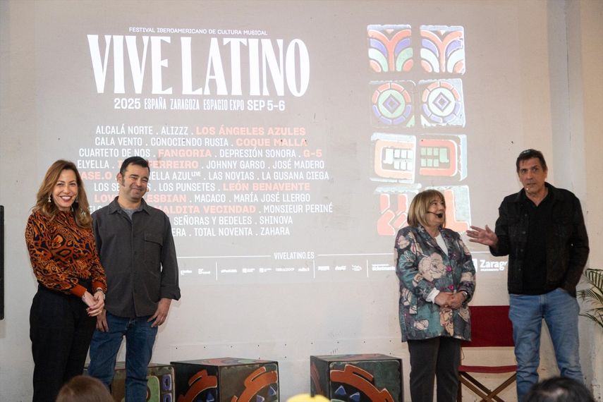 Presentación del IV Festival Vive Latino.