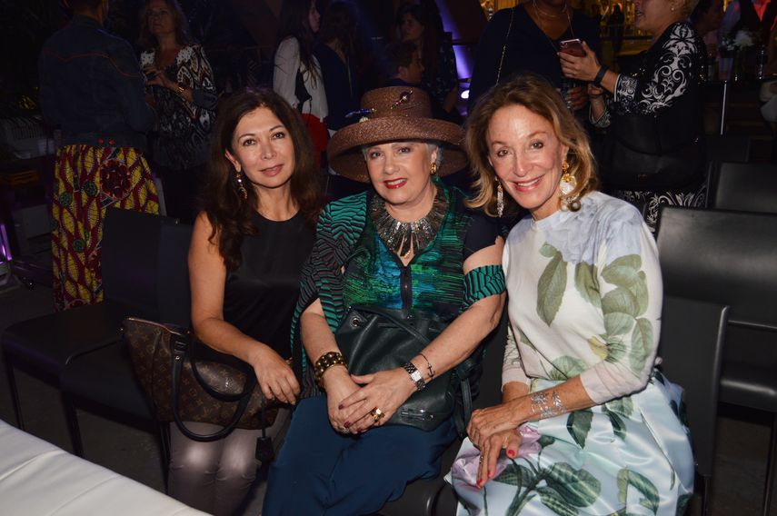 Macarena Spittler, Carmencita Betancourt-Lewis y Karen Escalera