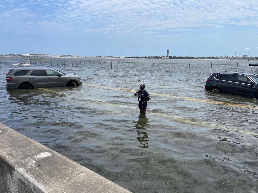 Inundaciones en Fort Lauderdale, Florida.&nbsp;