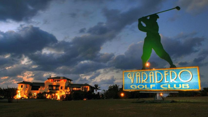 Campo de golf en Varadero, Cuba.&nbsp;