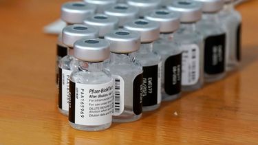 Vacunas de Pfizer contra el COVID-19.