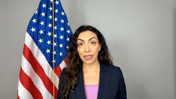Natalia Molano, vocera en español del Departamento de Estado en Miami. Natalia Molano, vocera en español del Departamento de Estado en Miami.