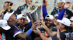 Venezuela recibe el título del Clásico Mundial de Béisbol Venezuela recibe el título del Clásico Mundial de Béisbol