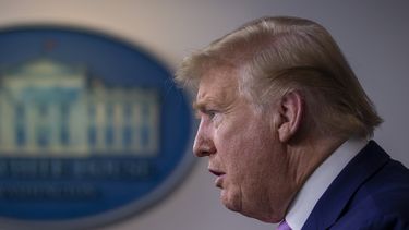 El presidente Donald Trump .&nbsp;