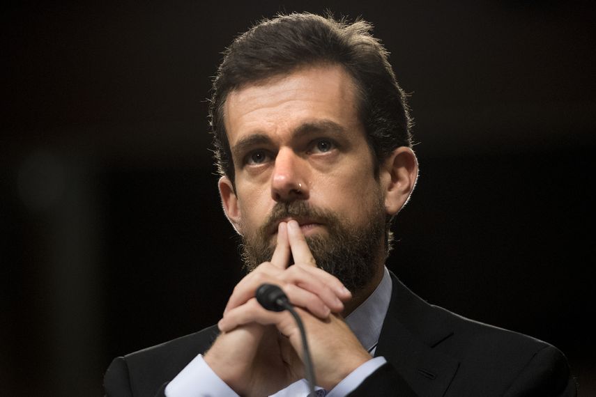 Jack Dorsey, presidente de la red social Twitter.