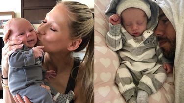 La extenista Anna Kournikova y el cantante Enrique Iglesias publicaron en Instagram las primeras fotos de sus gemelos&nbsp;Lucy y Nicholas.