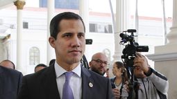 Fotograf&iacute;a fechada el 9 de julio de 2019 de Juan Guaid&oacute;, presidente encargado de Venezuela.