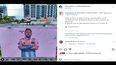 El artista venezolano Arlex Campos creó un mural de Messi en una de las paredes del icónico barrio Wynwood Art District.