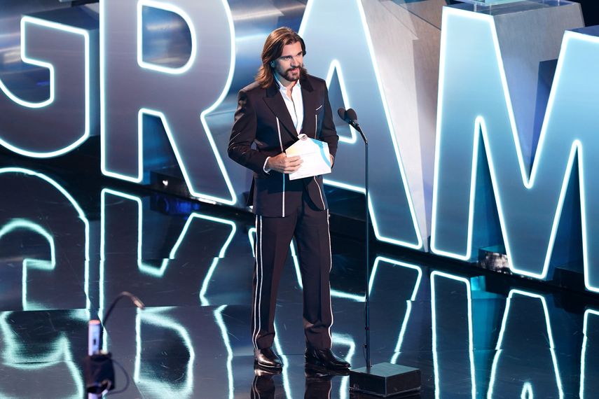 El cantante y compositor Juanes en los Latin Grammy 2020, desde Miami.&nbsp;