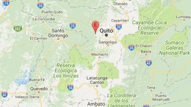 El sismo se registró a poco más de 18 kilómetros de Quito, la capital de Ecuador.