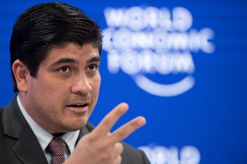 Carlos Alvarado Quesada, presidente de Costa Rica.