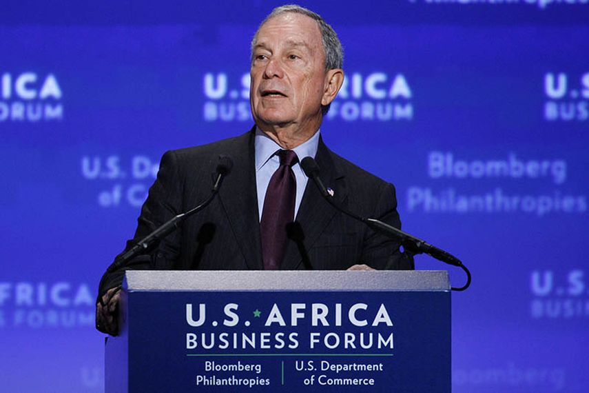 Michael Bloomberg. AP