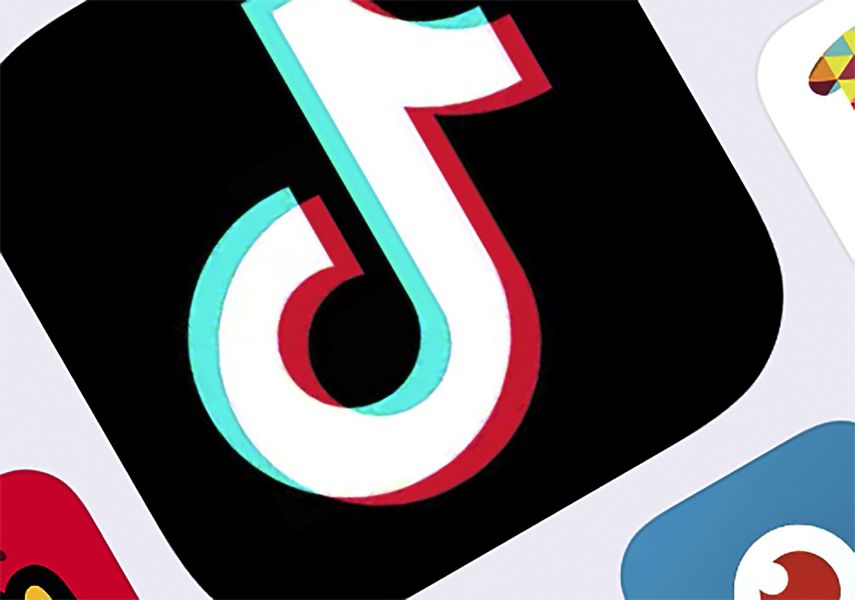 Logo de Tik Tok.