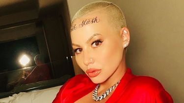 La cantante y actriz Amber Rose.&nbsp;