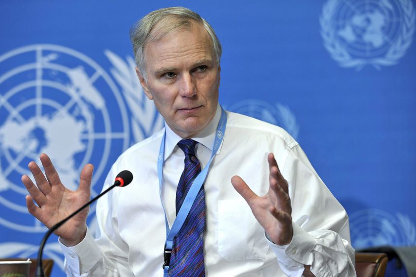 Philip Alston, relator especial de la ONU sobre la extrema pobreza y los derechos humanos.