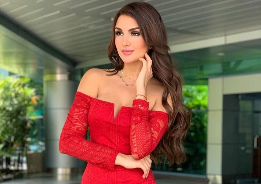 La presentadora y modelo Melany Mille.