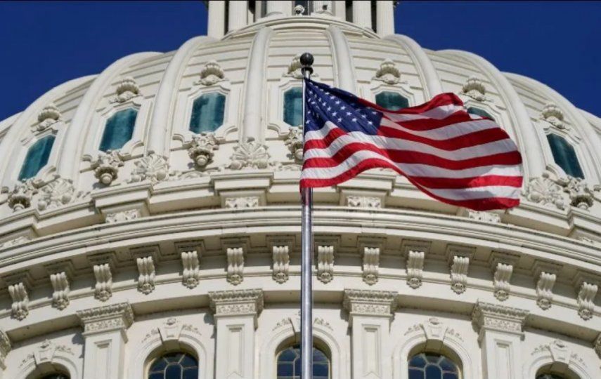 Imagen de la cúpula del Capitolio en Washington.