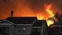 La escena del incendio forestal en Chino Hills, California el 27 de octubre del 2020. La escena del incendio forestal en Chino Hills, California el 27 de octubre del 2020.