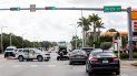 La zona cerca de donde hubo un tiroteo contra una fiesta de graduación en Kendall, cerca de Miami. La zona cerca de donde hubo un tiroteo contra una fiesta de graduación en Kendall, cerca de Miami.
