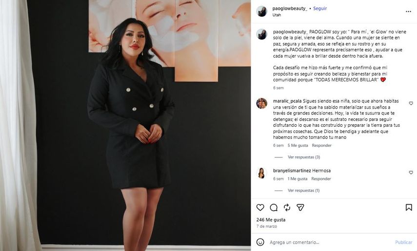 La esteticista venezolana Linda Paola Zerpa.&nbsp;