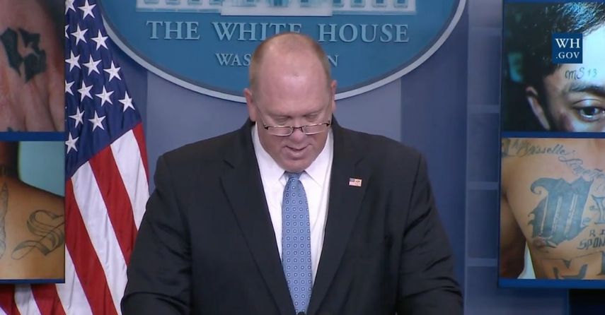 El presidente viajará mañana a Long Island para hablar sobre nuestra lucha para erradicar la violenta amenaza de la MS-13, dijo&nbsp;Homan en rueda de prensa en la Casa Blanca.