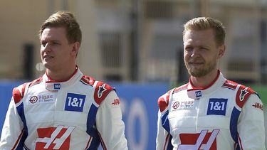 El alemán Mick Schumacher y el danés Kevin Magnussen son la nueva dupla de Haas en la Fórmula 1