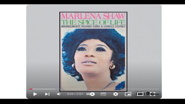 La cantante estadounidense de jazz y pop Marlena Shaw.