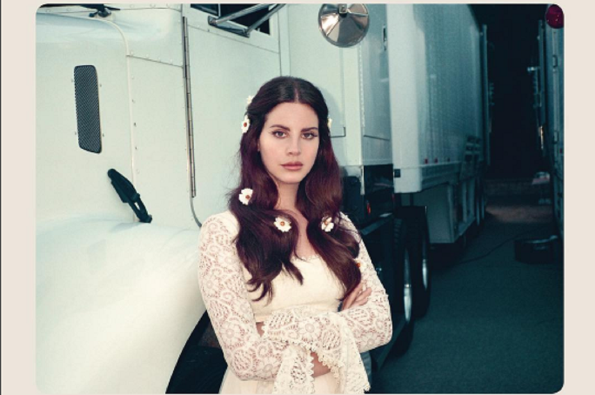 La cantante Lana del Rey.